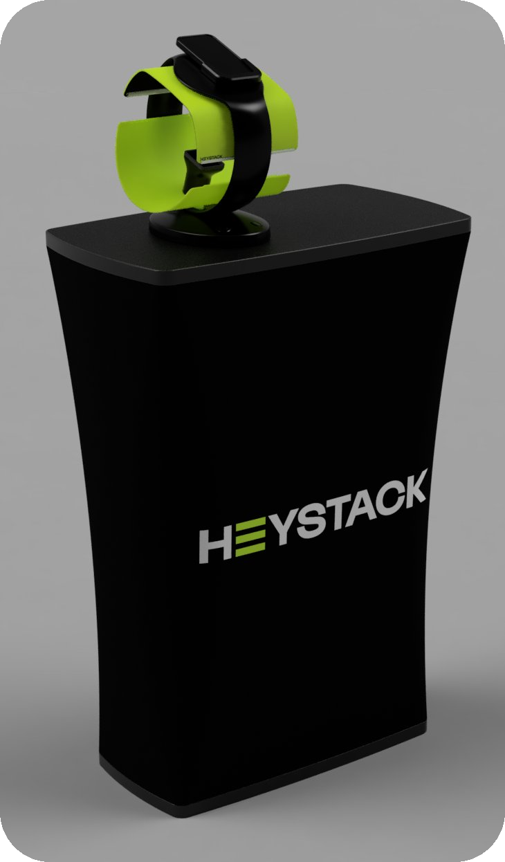 Heystack Store Connect buying station full kiosk view